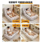 Lazy Bean Bag Sofa Bed – Folding Tatami Floor Couch (Single & Double Size) | Multi-Position Lounge Chair for Living Room, Balcony & Bedroom | Space-Saving Floor Furniture