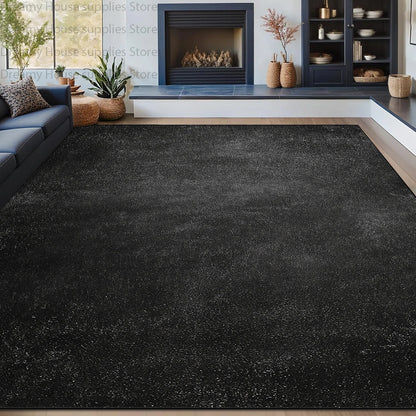 Modern Abstract Style Carpet for Living Room Ins Decoration Home Fluffy Soft Large Area Rugs Bedroom Bathroom Non-slip Foot Mat