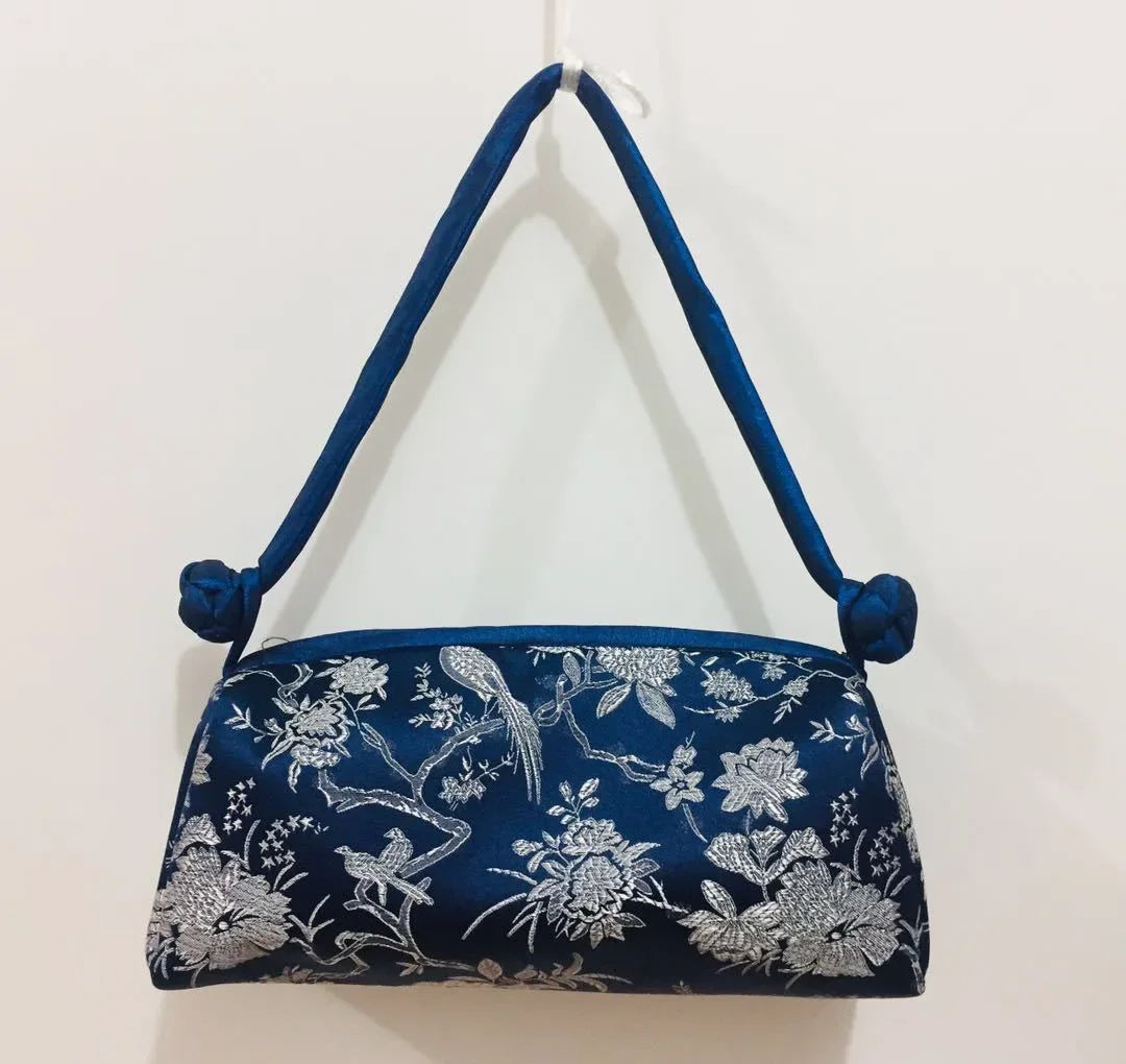 Fashion Luxury Cosplay Chinese Style Silk Bag Women Handbag Hand Embroidery Totes Cheongsam Female Cosplay Bags Clutch