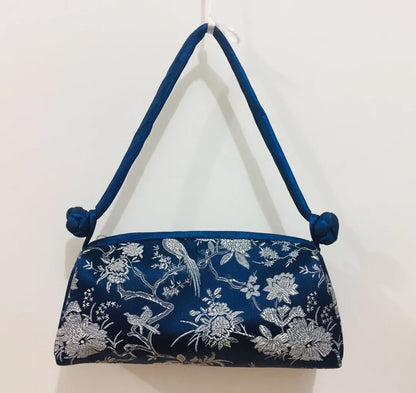Fashion Luxury Cosplay Chinese Style Silk Bag Women Handbag Hand Embroidery Totes Cheongsam Female Cosplay Bags Clutch