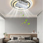 Luxury Bladeless Smart Ceiling Fan with Ambient LED Lighting