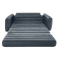 AirLuxe Queen Size Inflatable Sofa Bed – 3-Valve Quick Inflate Camping Couch Manwatstore