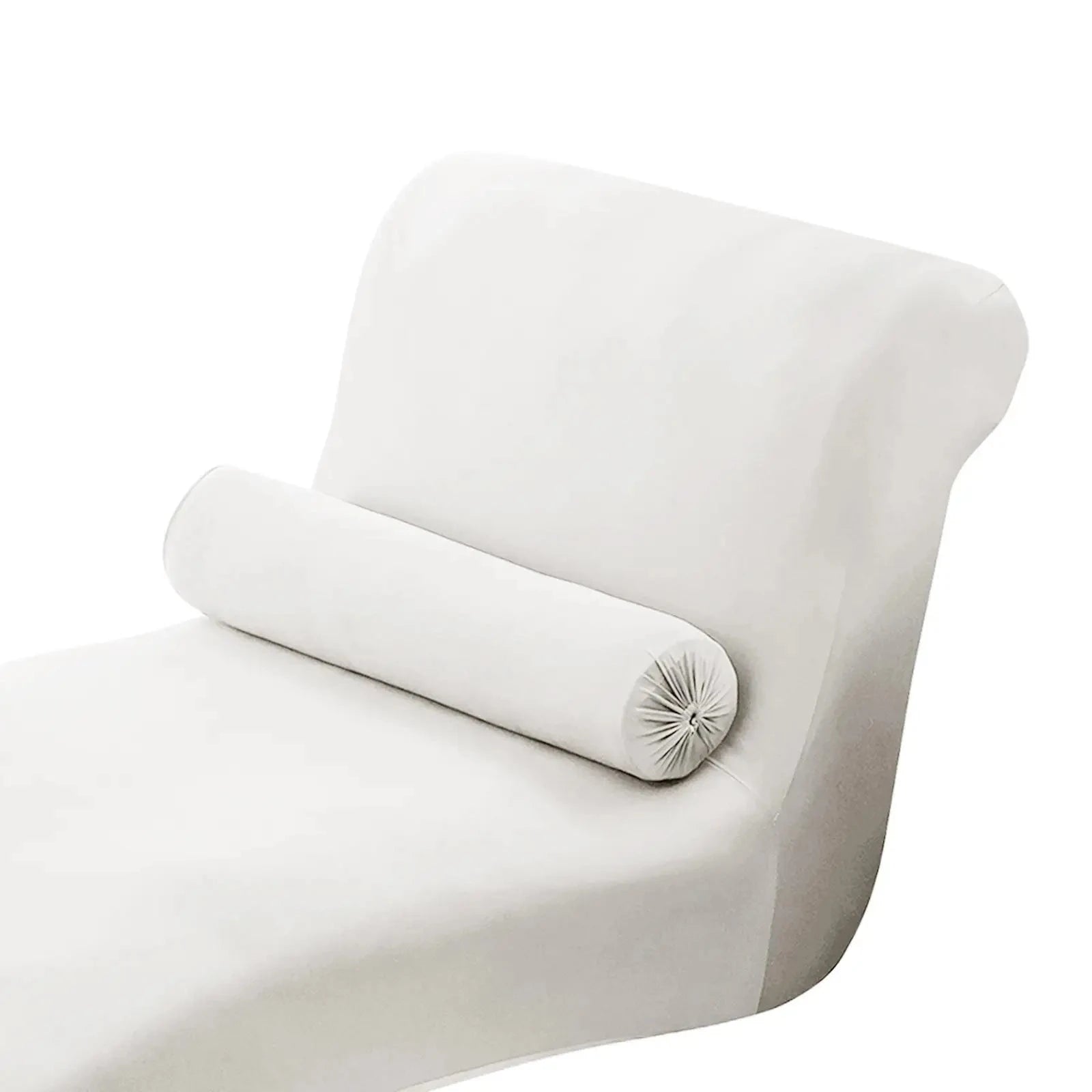 Armless Chaise Lounge Cover Living Room Bedroom Stretch Printing Chaise Slipcover for Indoor Furniture Cover Washable Manwatstore