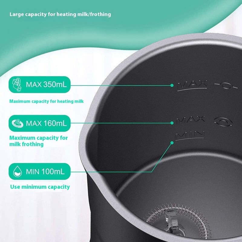 Automatic Milk Frother Electric Household Milk Frother Ready to ship Manwatstore