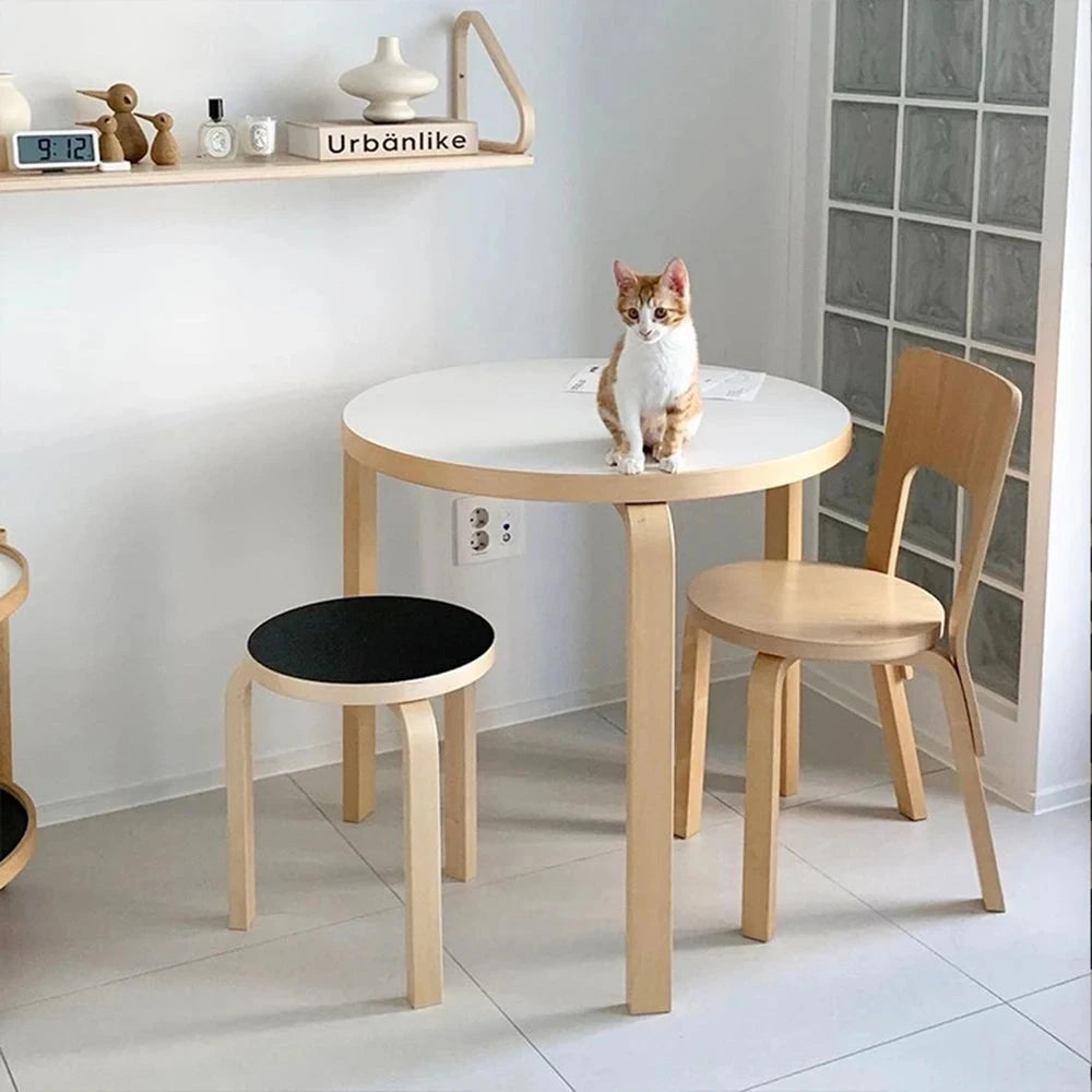 Balcony White Dining Table Modern Waterproof Ornament Minimalist Dining Table Nordic Farmhouse Mesa De Comedor Home Furniture Manwatstore