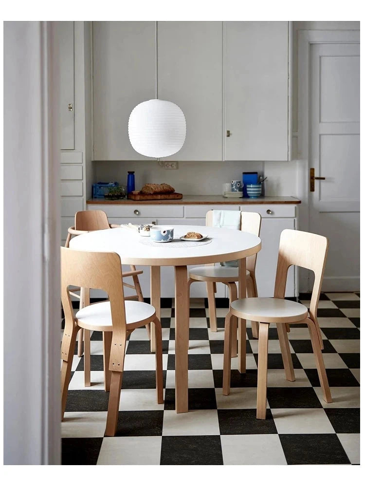 Balcony White Dining Table Modern Waterproof Ornament Minimalist Dining Table Nordic Farmhouse Mesa De Comedor Home Furniture Manwatstore