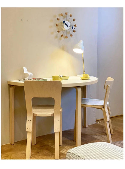 Balcony White Dining Table Modern Waterproof Ornament Minimalist Dining Table Nordic Farmhouse Mesa De Comedor Home Furniture Manwatstore