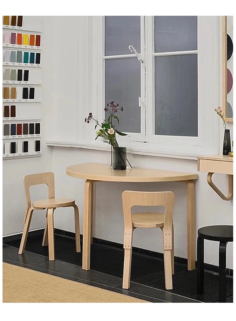 Balcony White Dining Table Modern Waterproof Ornament Minimalist Dining Table Nordic Farmhouse Mesa De Comedor Home Furniture Manwatstore