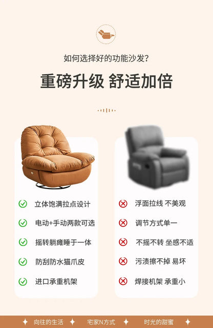 Bed Designer Living Room Sofa Single Multifunctional Reading Modern Living Room Sofa Relax Luxury Mobili Per La Casa Furnitures Manwatstore