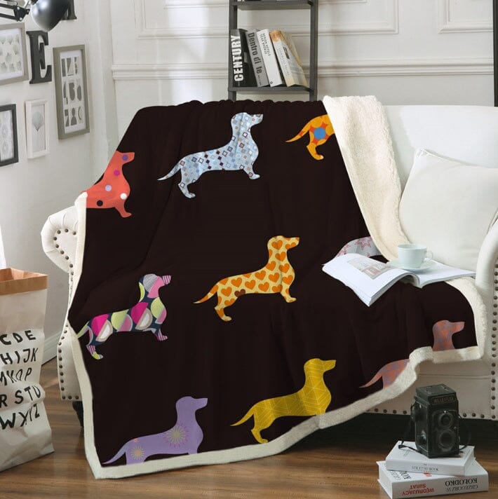 Bedding Fleece Blanket Cartoon Colorful Plush Throw Blanket 0 Manwatstore