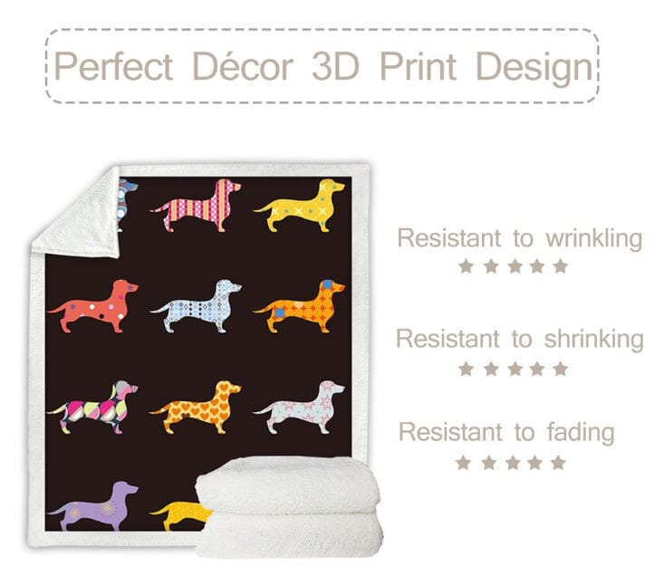 Bedding Fleece Blanket Cartoon Colorful Plush Throw Blanket 0 Manwatstore