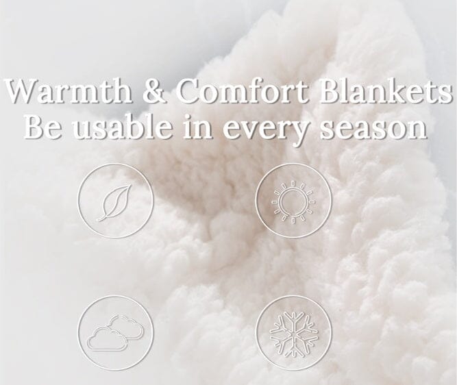 Bedding Fleece Blanket Cartoon Colorful Plush Throw Blanket 0 Manwatstore