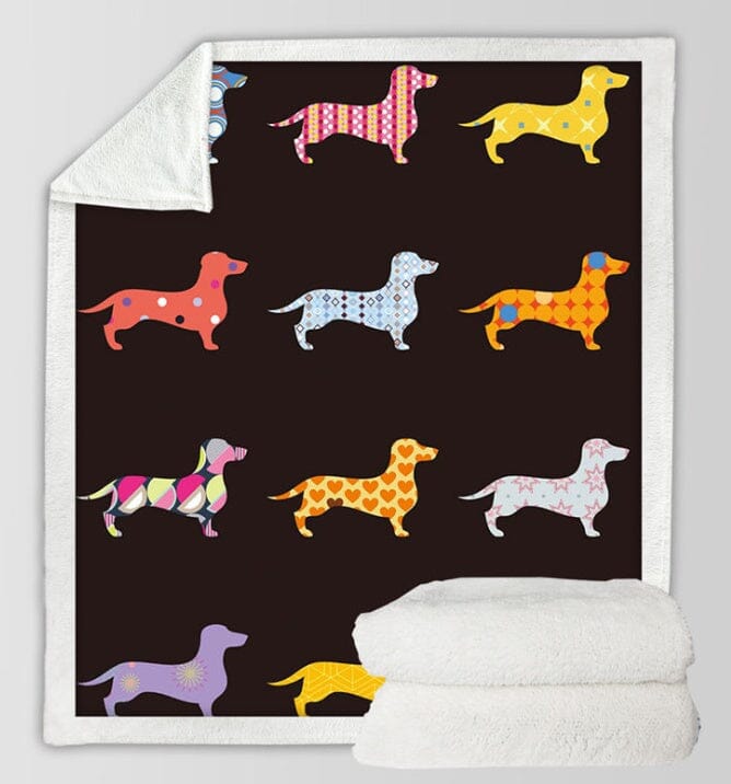 Bedding Fleece Blanket Cartoon Colorful Plush Throw Blanket 0 Manwatstore