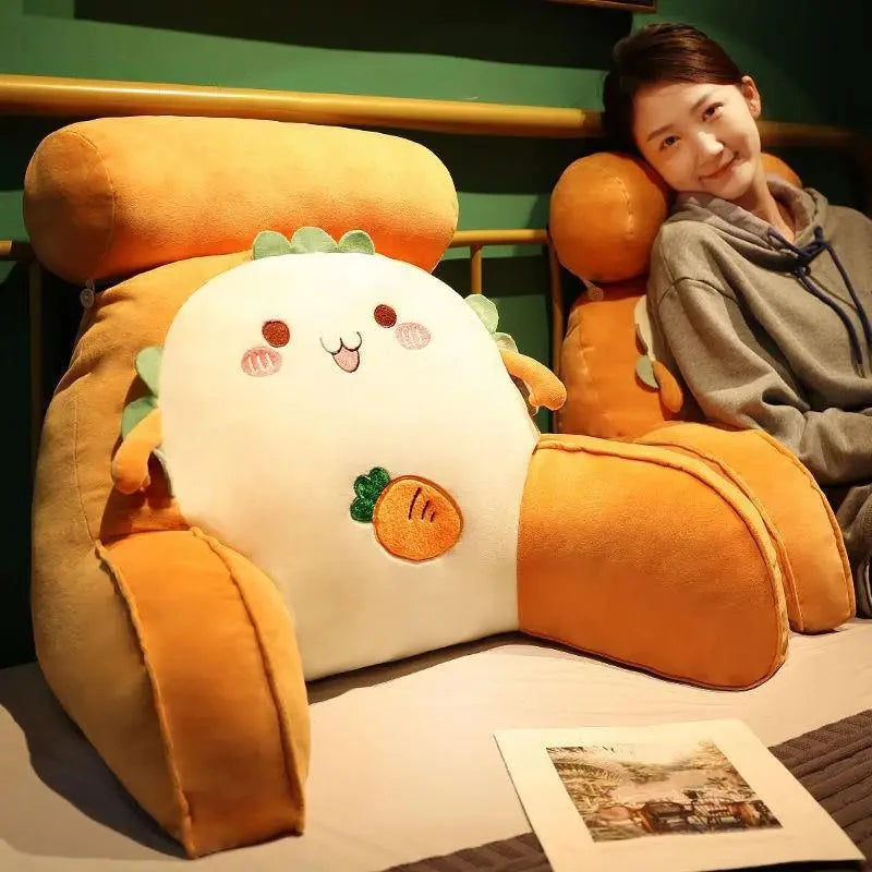 Bedside Soft Bag Large Backrest Sofa Cushion Dormitory Bed Reading Bed Pillow Manwatstore