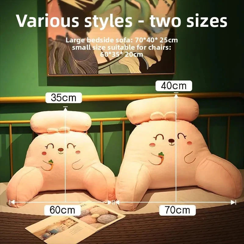 Bedside Soft Bag Large Backrest Sofa Cushion Dormitory Bed Reading Bed Pillow Manwatstore