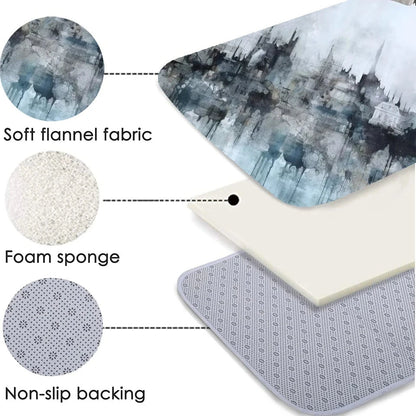 Block Geometry Modern Style Living Room High-end Carpet Decoration Bedroom Non-slip Washable Household Rug Soft Plush Study Mat Manwatstore