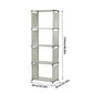 bookcases furniture Bookshelf Stand Storage Display Organizer Non-woven Fabric Storage Rack Shel bookcase Manwatstore