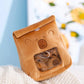 Cartoon A Bag of Capybara Snacks Doll Adorable Stuffed Capibara Doll Snack Bag Plush Toys Creative Pudding Bag Kawaii Kids Gifts Manwatstore