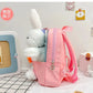 Cartoon Kindergarten Backpack New Children's School Bag Cute Plush Rabbit Doll Backpack Manwatstore