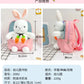 Cartoon Kindergarten Backpack New Children's School Bag Cute Plush Rabbit Doll Backpack Manwatstore