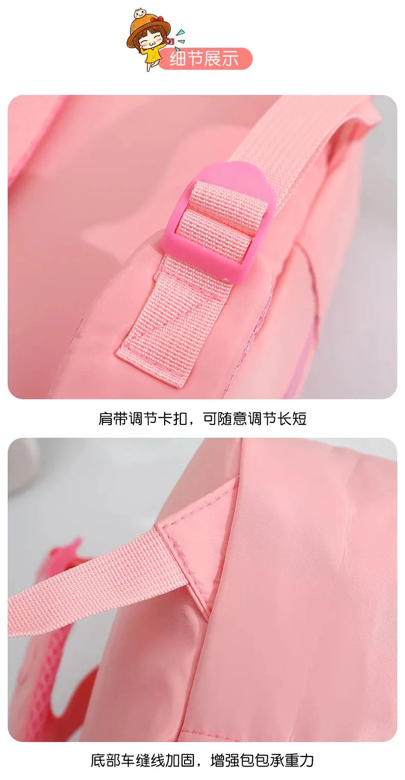 Cartoon Kindergarten Backpack New Children's School Bag Cute Plush Rabbit Doll Backpack Manwatstore