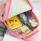 Cartoon Kindergarten Backpack New Children's School Bag Cute Plush Rabbit Doll Backpack Manwatstore