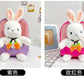 Cartoon Kindergarten Backpack New Children's School Bag Cute Plush Rabbit Doll Backpack Manwatstore