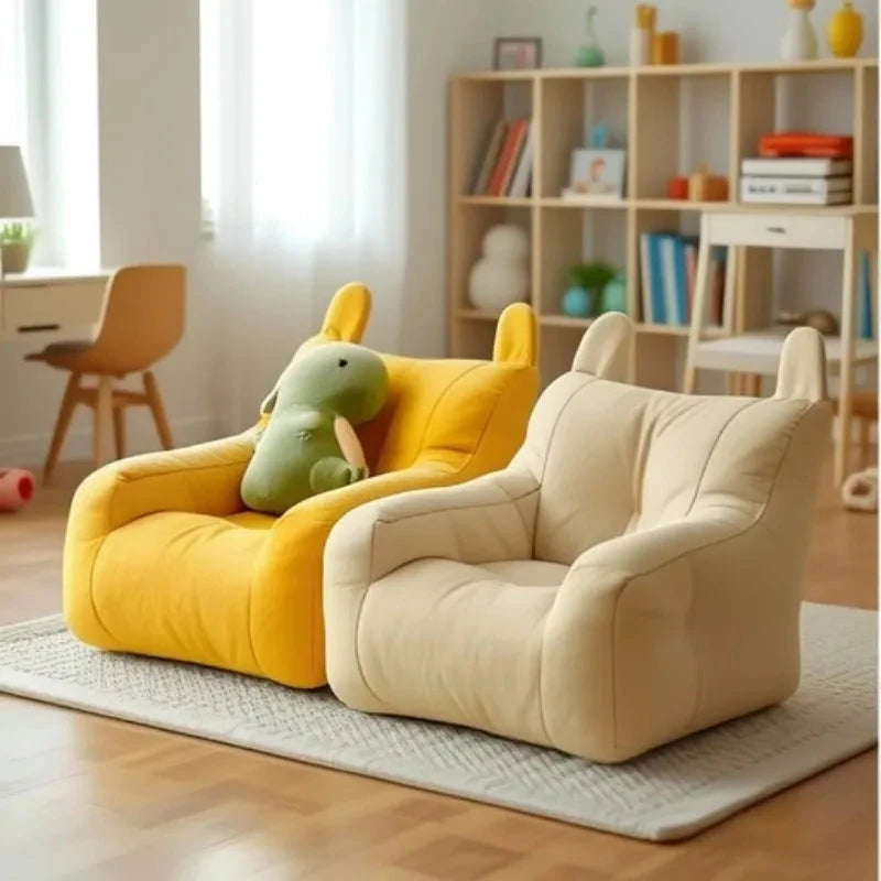 Cat Sofa Bed, Adorable Cartoon Pet Bed with Removable Washable Cover, Plush Cat Furniture for Indoor Cats Up To 6 Lbs (2.72kg) Manwatstore