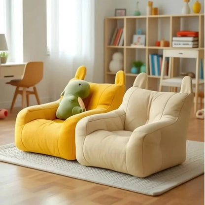 Cat Sofa Bed, Adorable Cartoon Pet Bed with Removable Washable Cover, Plush Cat Furniture for Indoor Cats Up To 6 Lbs (2.72kg) Manwatstore