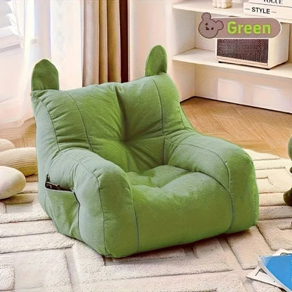 Cat Sofa Bed, Adorable Cartoon Pet Bed with Removable Washable Cover, Plush Cat Furniture for Indoor Cats Up To 6 Lbs (2.72kg) Manwatstore