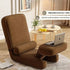 CloudRest Lazy Tatami Floor Sofa Chair with Adjustable Backrest & Laptop Stand Manwatstore