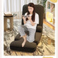 CloudRest Lazy Tatami Floor Sofa Chair with Adjustable Backrest & Laptop Stand Manwatstore