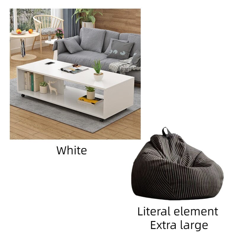 Coffee Table Tea Garden Small Apartment 0 Manwatstore