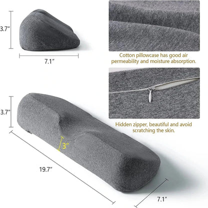 Contour Memory Foam Cervical Pillow – Orthopedic Support for Neck & Shoulder Relief Manwatstore