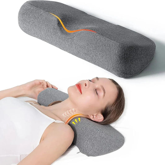 Contour Memory Foam Cervical Pillow – Orthopedic Support for Neck & Shoulder Relief Manwatstore