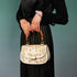 Cowhide Embroidery Ladies Bamboo Handbag 0 Manwatstore