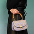 Cowhide Embroidery Ladies Bamboo Handbag 0 Manwatstore