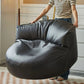 Cozy Faux Leather Bean Bag Sofa Manwatstore