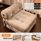 Cream Style Lamb Fleece Leisure Folding Sofa Bed Fold Dual Use Single Small Unit Living Room Lazy Sofa Balcony Leisure Sofa Manwatstore