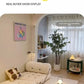 Cream Style Lamb Fleece Leisure Folding Sofa Bed Fold Dual Use Single Small Unit Living Room Lazy Sofa Balcony Leisure Sofa Manwatstore