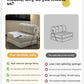 Cream Style Lamb Fleece Leisure Folding Sofa Bed Fold Dual Use Single Small Unit Living Room Lazy Sofa Balcony Leisure Sofa Manwatstore