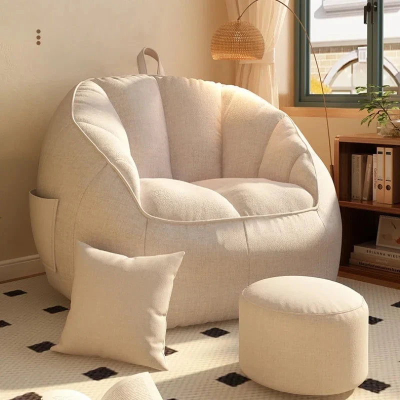Creative Washable Lazy Bean Bag Sofa – Cozy, Stylish &amp; Easy-Care Seating Manwatstore