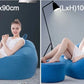 Cross-border Explosion Lazy Sofa Cover Without Filler Cloth Cover Tatami Only Water Drop Bean Bag Single Sofa Manwatstore