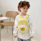 Cute Korean Kindergarten Schoolbag Cartoon Bear Adjustable Kids Backpack Canvas Kids Travel Bag Kindergarten Manwatstore