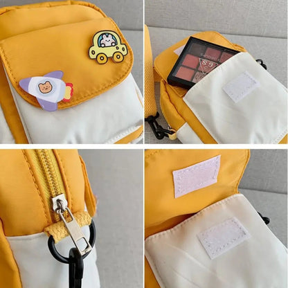 Cute Nylon Mini Crossbody Purse for Girls Manwatstore
