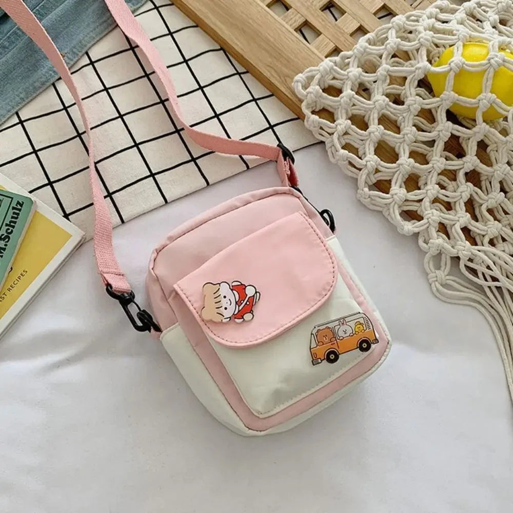 Cute Nylon Mini Crossbody Purse for Girls Manwatstore