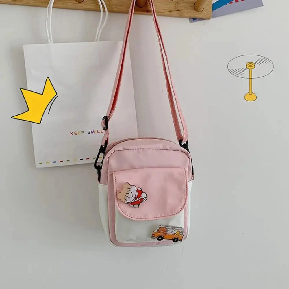 Cute Nylon Mini Crossbody Purse for Girls Manwatstore