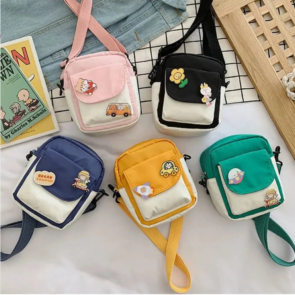 Cute Nylon Mini Crossbody Purse for Girls Manwatstore