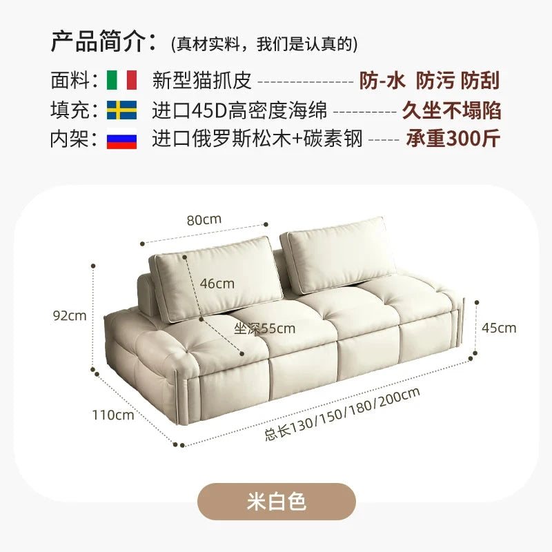 Deluxe Lawrence Double Sofa – Multifunctional Convertible Sofa Bed Manwatstore
