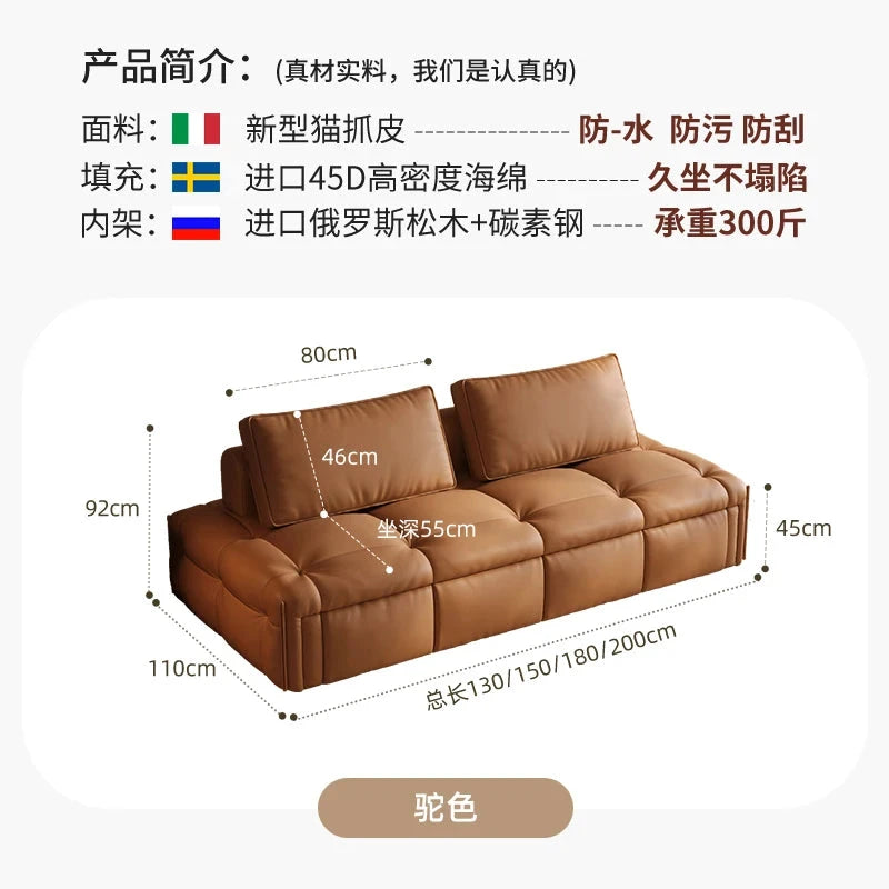 Deluxe Lawrence Double Sofa – Multifunctional Convertible Sofa Bed Manwatstore
